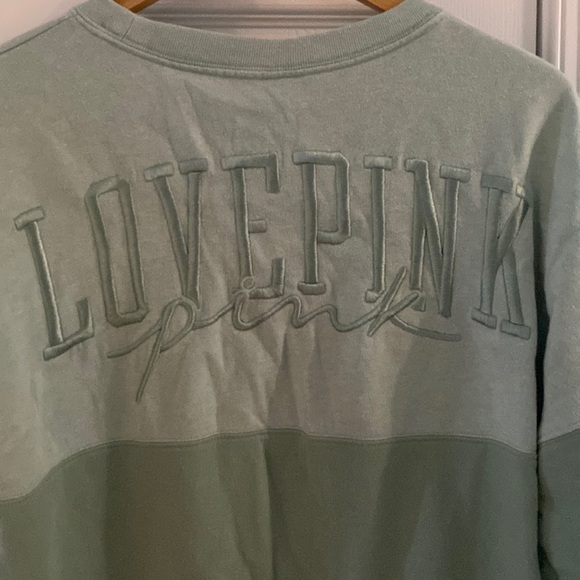 VS PINK Varsity Crew Sweatshirt - Picture 5 of 7
